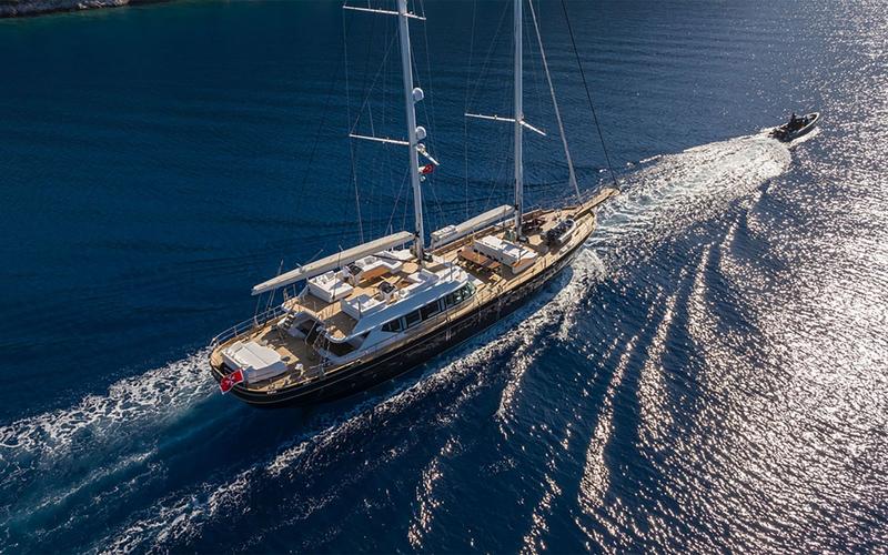 Atlantika — crewed motor sailer charter in Greece
