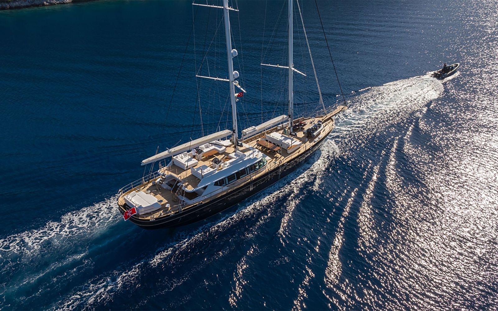 Atlantika — crewed motor sailer charter in Greece