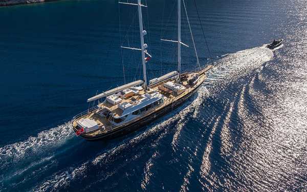 Atlantika — Motor Sailer for charter in Athens, Greece