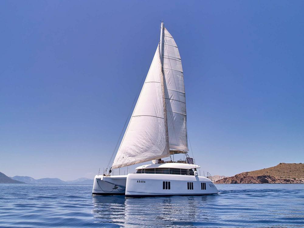 Adara — crewed catamaran charter in Greece