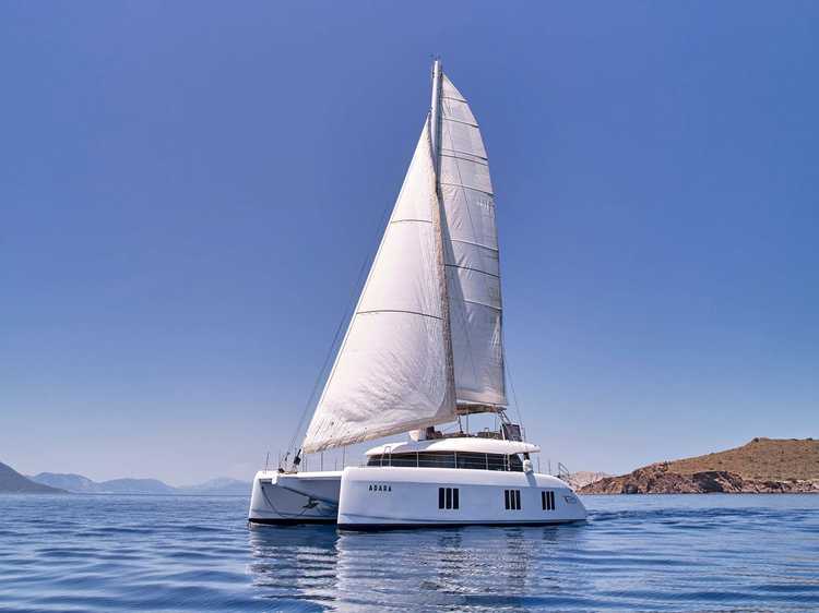 Adara — Catamaran for charter in Athens, Greece
