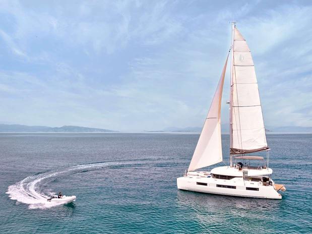 Andiamo — crewed catamaran charter in Greece