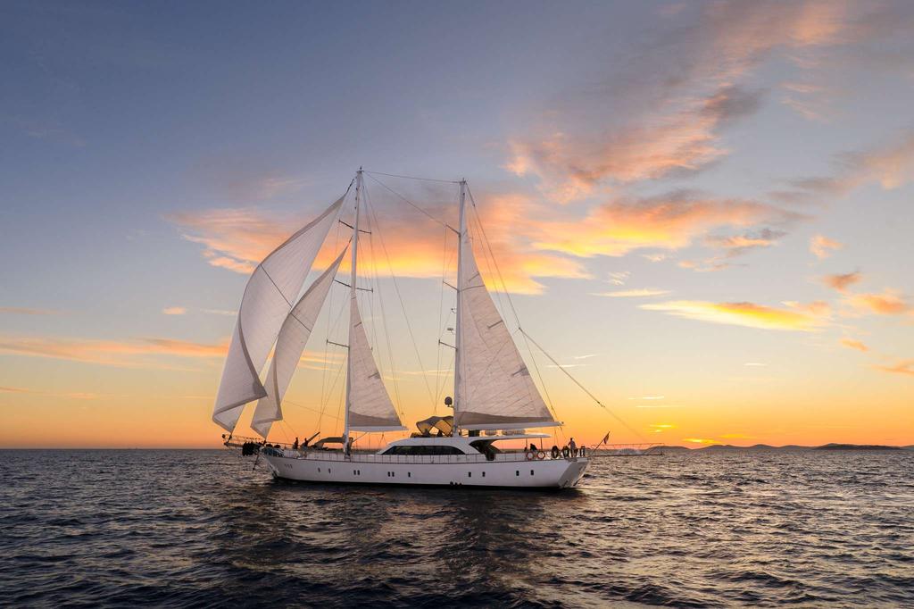 Alessandro I — crewed motor sailer charter in Croatia