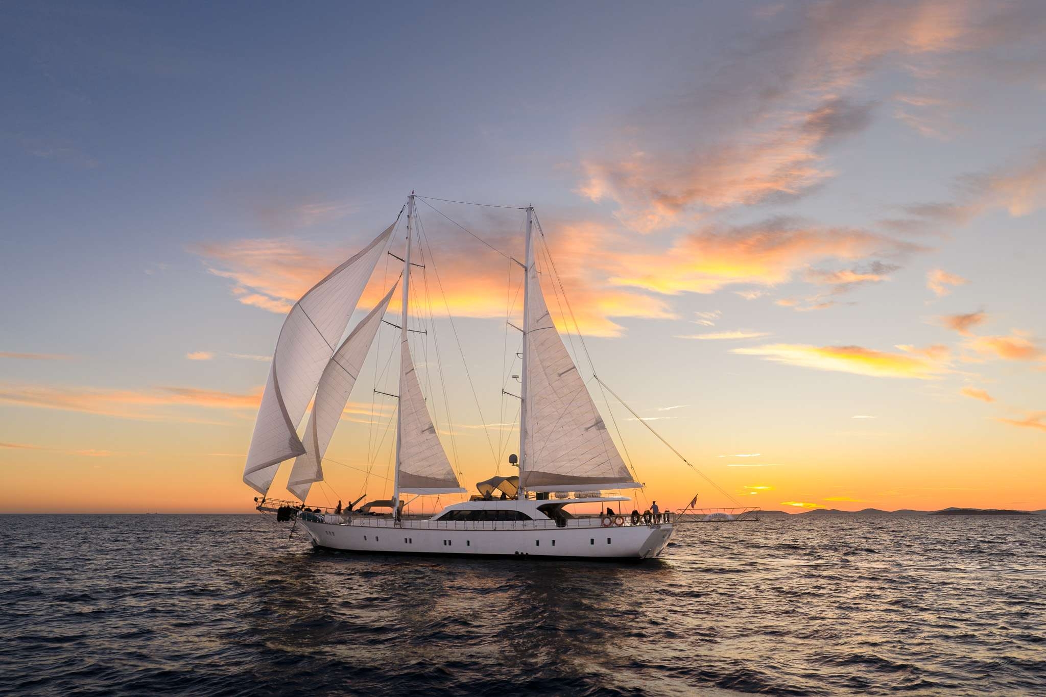 Alessandro I — crewed motor sailer charter in Croatia