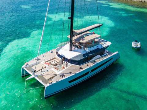 Azure — Catamaran for charter in Naples, Italy