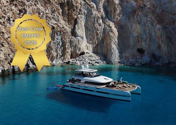 Crazy Horse — crewed catamaran charter in Greece