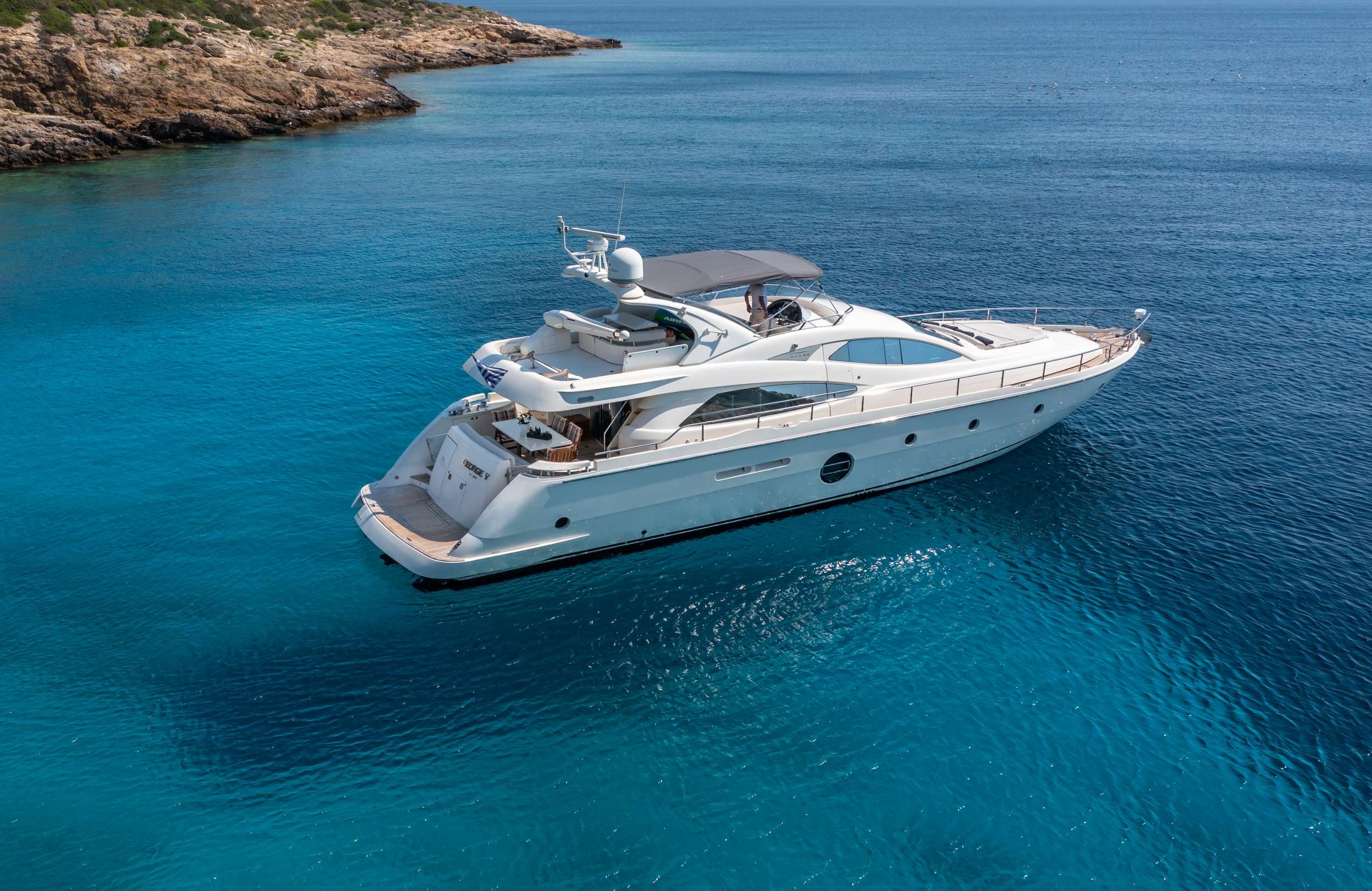 George V — crewed motor yacht charter in Greece