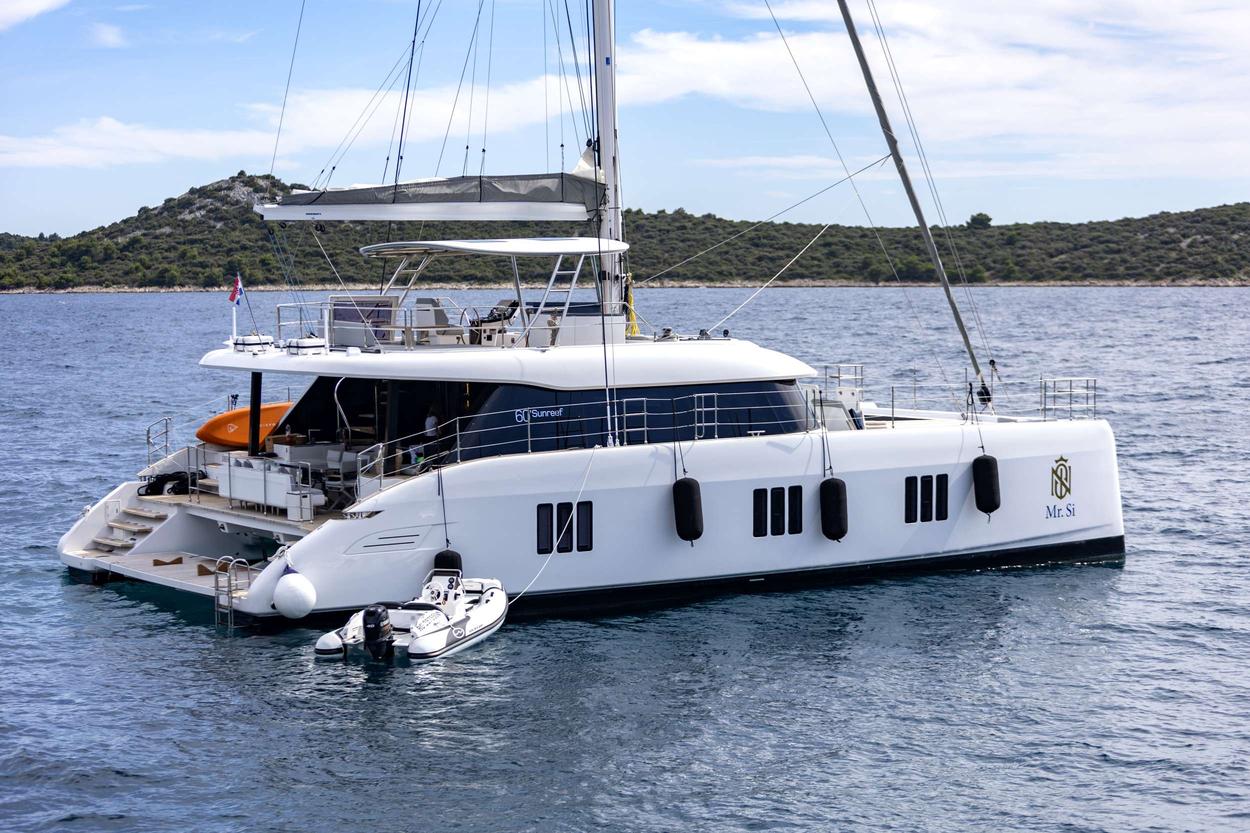 Mr.si — crewed catamaran charter in Croatia