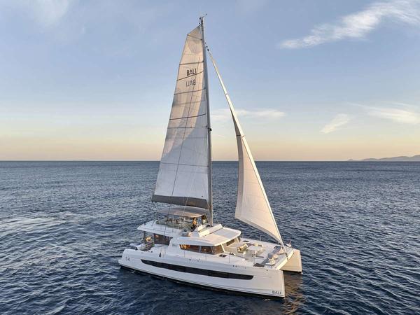 Sahana — crewed catamaran charter in Greece
