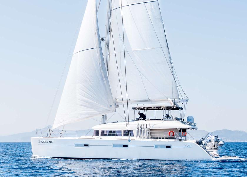 Selene — crewed catamaran charter in Greece